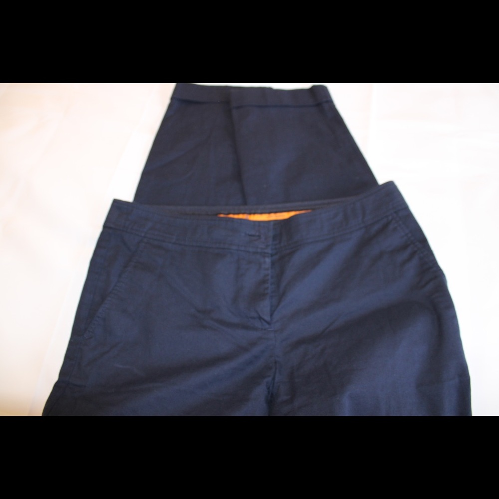 Tory Burch Navy Blue Skinny pants Size 6